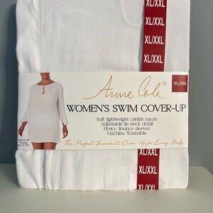 Anne Cole Women's Swim Cover-Up in White